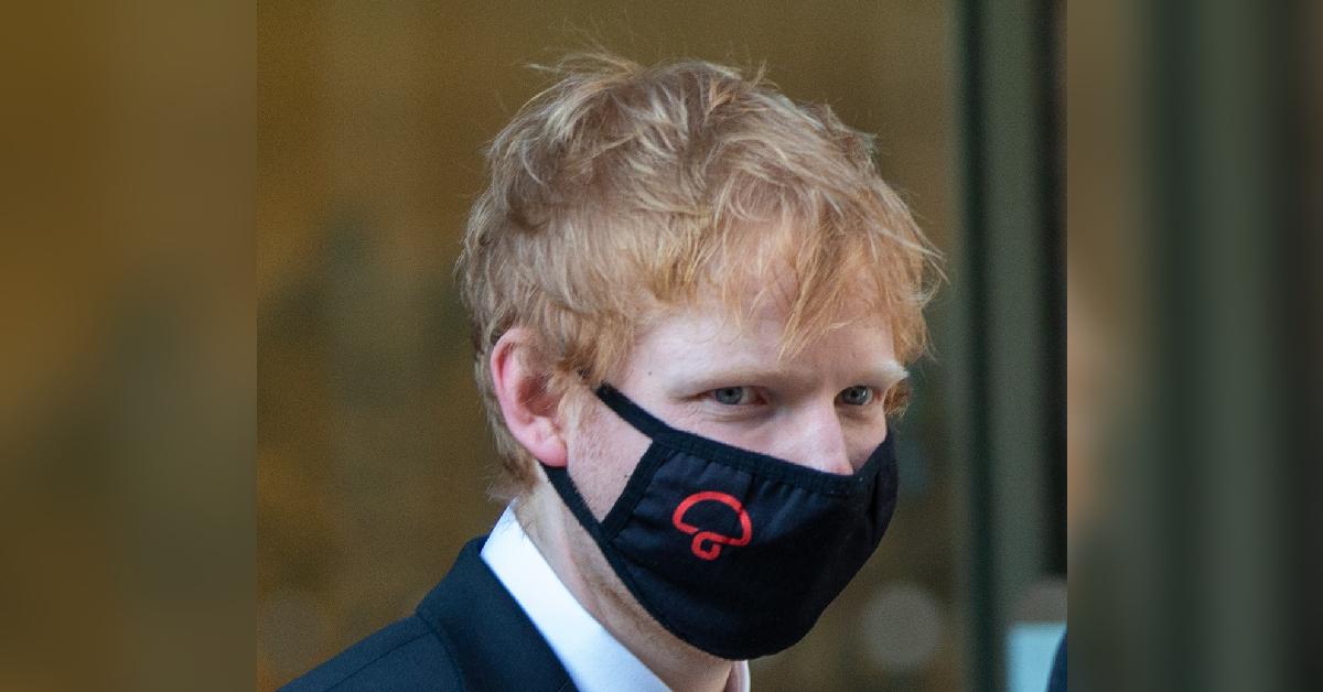 ed sheeran spotted leaving court copyright case