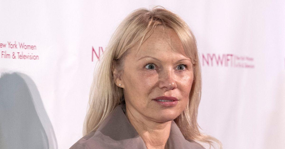 pamela anderson a month