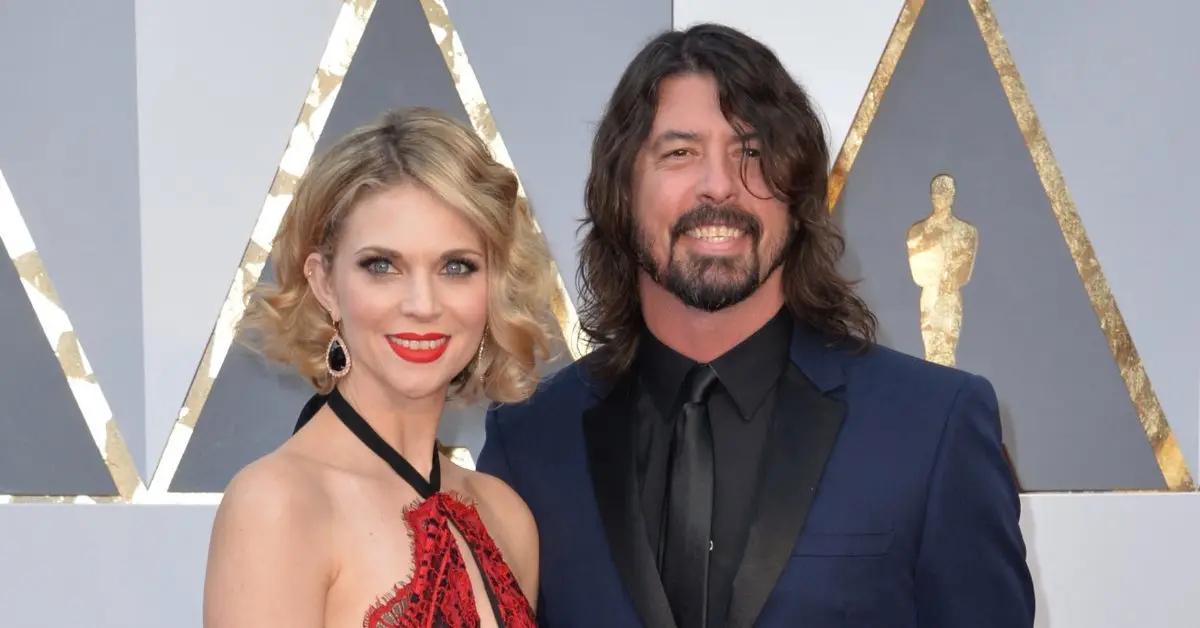 Photo of Jordyn Blum and Dave Grohl.