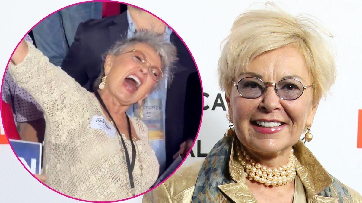 Composite photo of Roseanne Barr.
