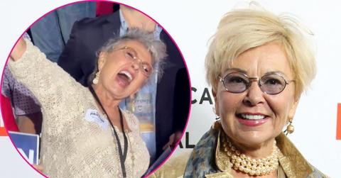 Composite photo of Roseanne Barr.
