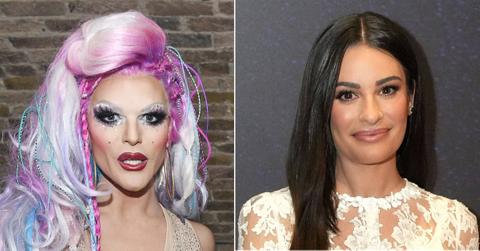 rupauls drag race star alaska lea michele wouldnt even acknowledge her pp