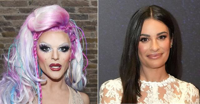 rupauls drag race star alaska lea michele wouldnt even acknowledge her pp