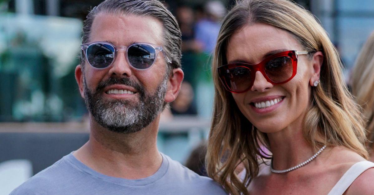 photo of Donald Trump Jr. and Bettina Anderson.