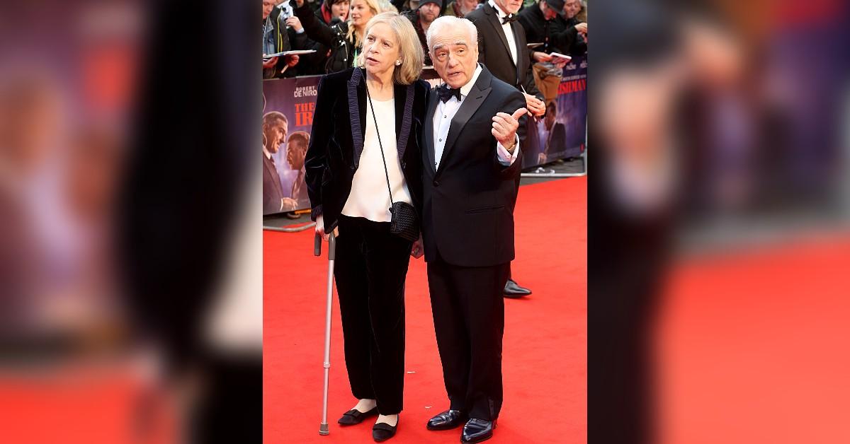 image of Martin Scorsese's wife was diagnosed with Parkinson's disease. 