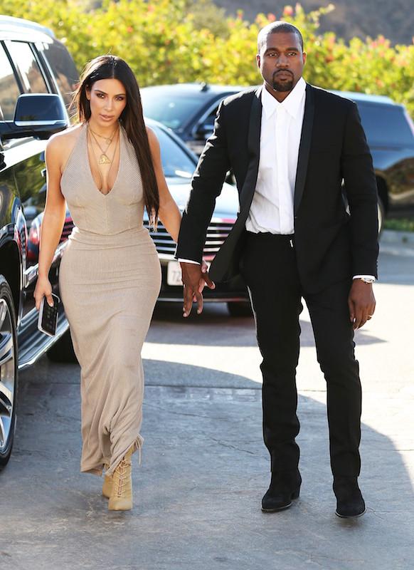 Kim Kardashian and Kanye West dress to impress!