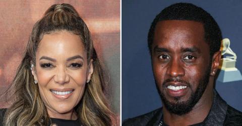 Composite photo of Sunny Hostin and Sean 'Diddy' Combs