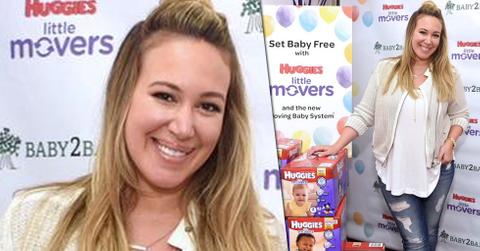Haylie duff huggies motherhood