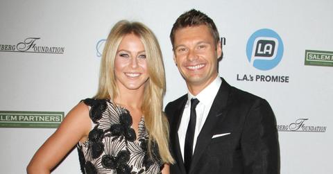 julianne hough ryan seacrest split