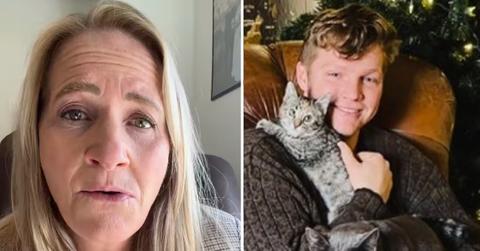 sister wives christine brown reach out loved ones garrison death pp