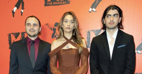 pic of Paris, Bigi and Prince Jackson.