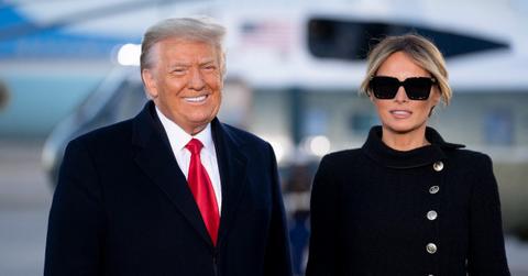 Composite photo of Donald Trump and Melania Trump.