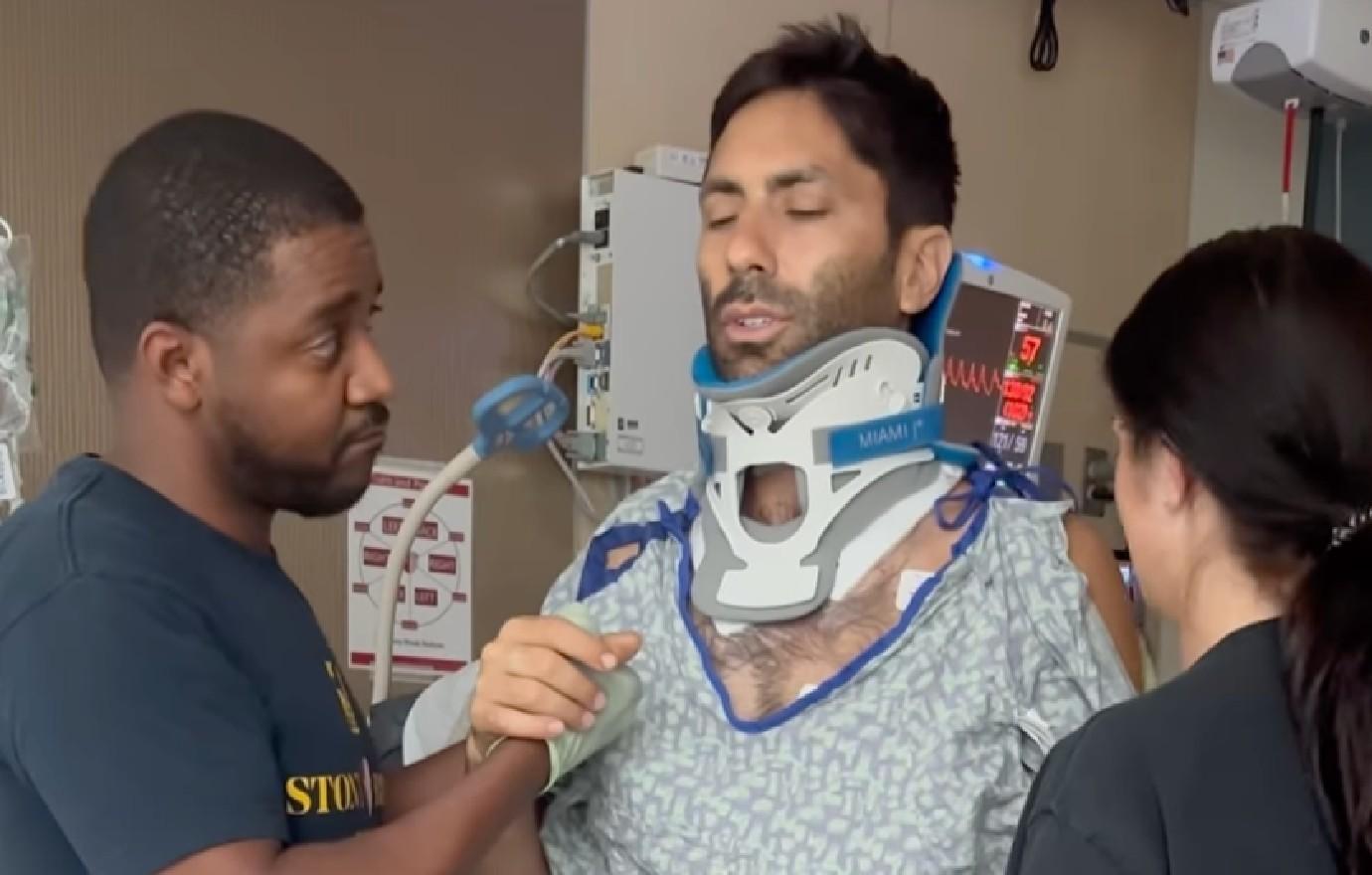 nev schulman reveals broke neck near fatal biking accident photos