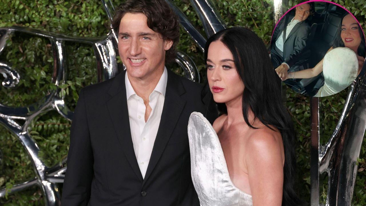 pic of Katy Perry and Justin Trudeau.