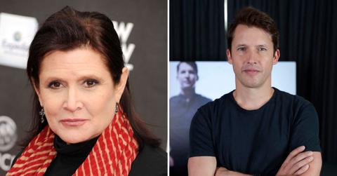 carrie fisher drugs star wars pressured thin james blunt
