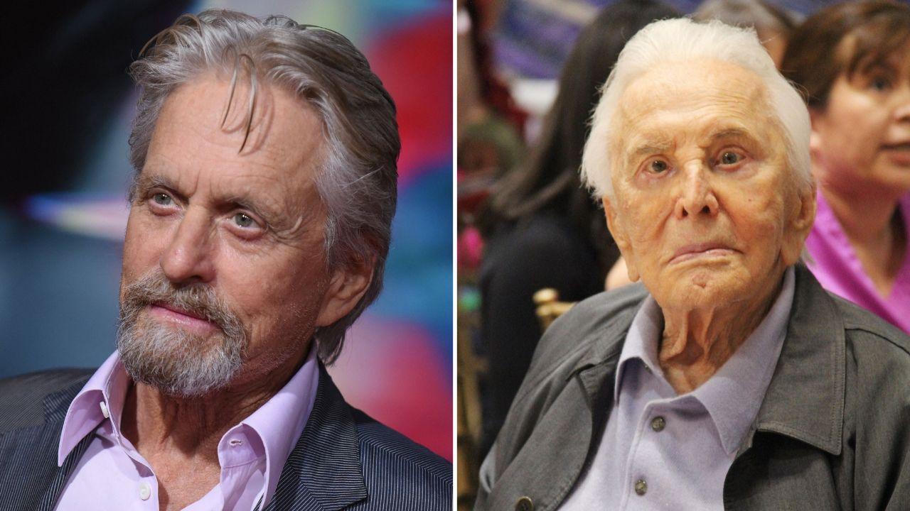 Michael Douglas, Kirk Douglas