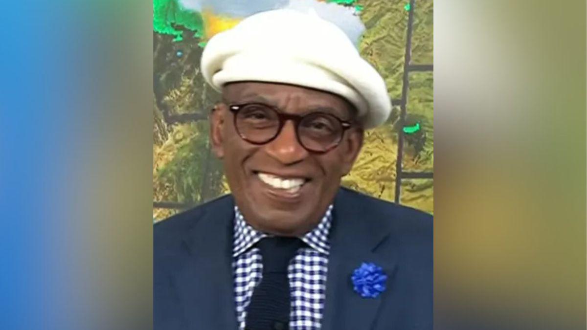 Image of Al Roker wore a beret inspired by John Travolta.
