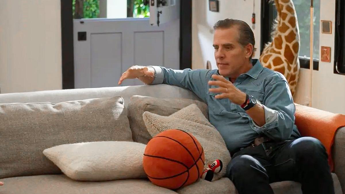Image of Hunter Biden said his laptop showed nothing more than the 'slow daily work of an addict.'