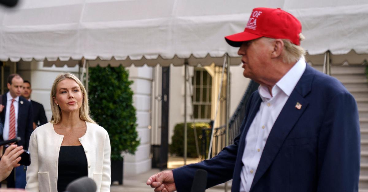 Image of Social media users said the deportation of Karoline Leavitt's family member was 'karma.'