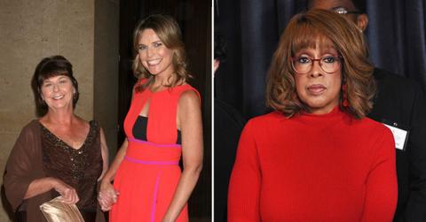 Composite photo of Savannah Guthrie, Nancy Guthrie and Gayle King.