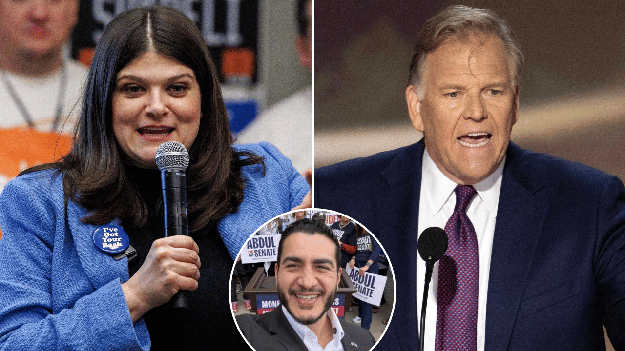 Haley Stevens; Abdul El-Sayed;Mike Rogers