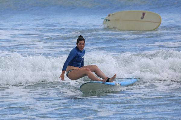 america ferrera beach bikini surfing