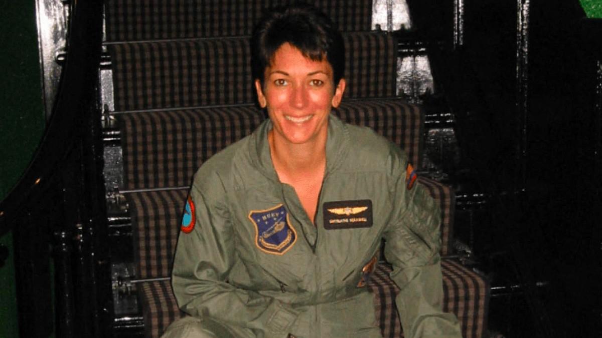 image of Ghislaine Maxwell is currently in jail. 