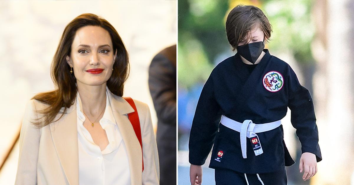 Angelina Jolie's Son Knox Spotted In Rare Solo Outing: Pics