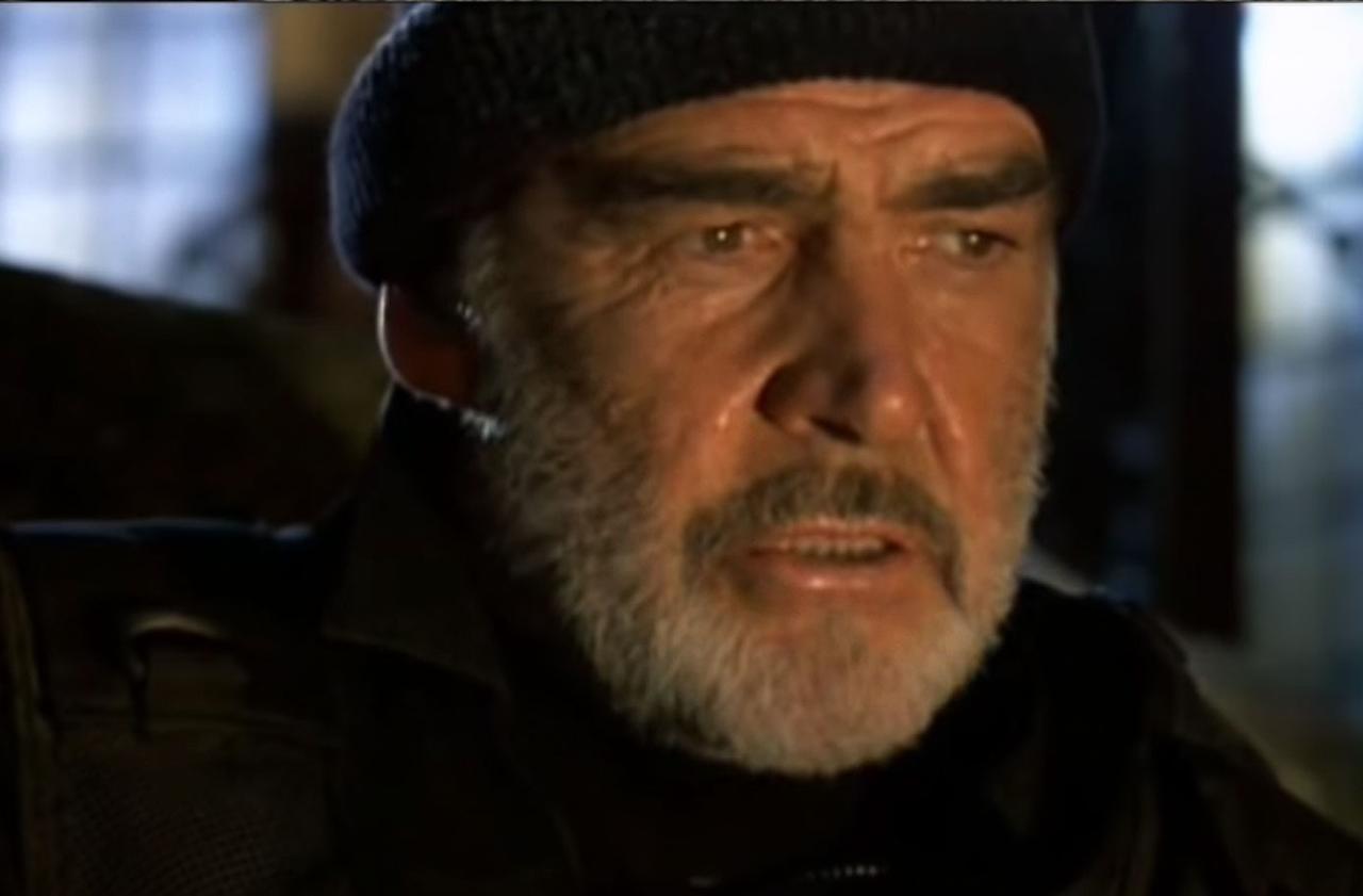 The Rock Sean Connery Movie Poster