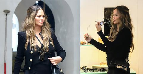 Chrissy Teigen Baby Bump