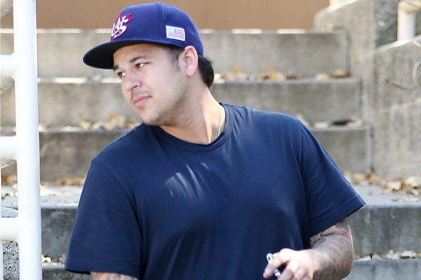 rob kardashian weight