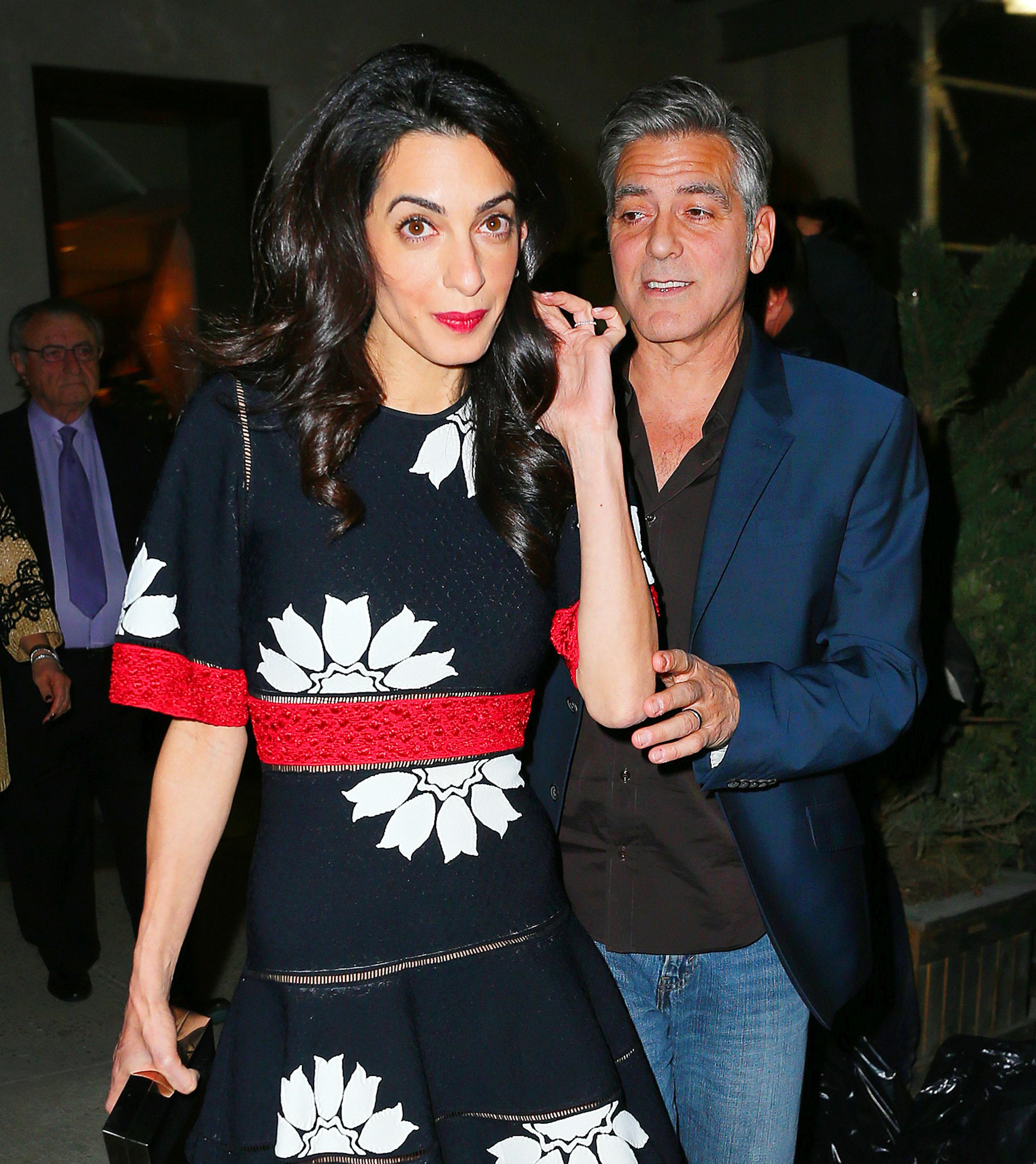 Amal Clooney Style on X: @princesskate_GB Amal's bag is from the