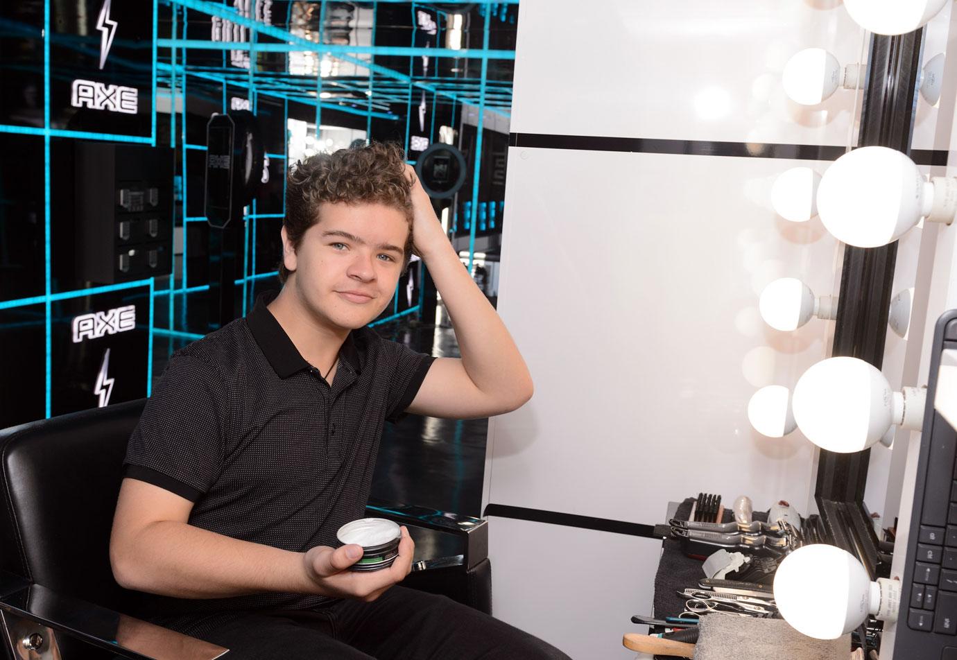 Gaten Matarazzo AXEpressYourself campaign