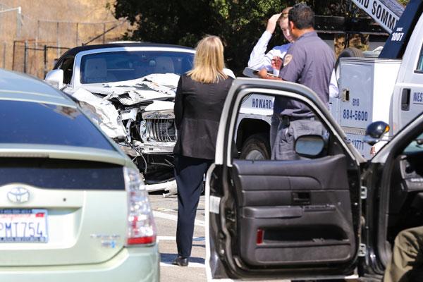 kris jenner car accident crash health update