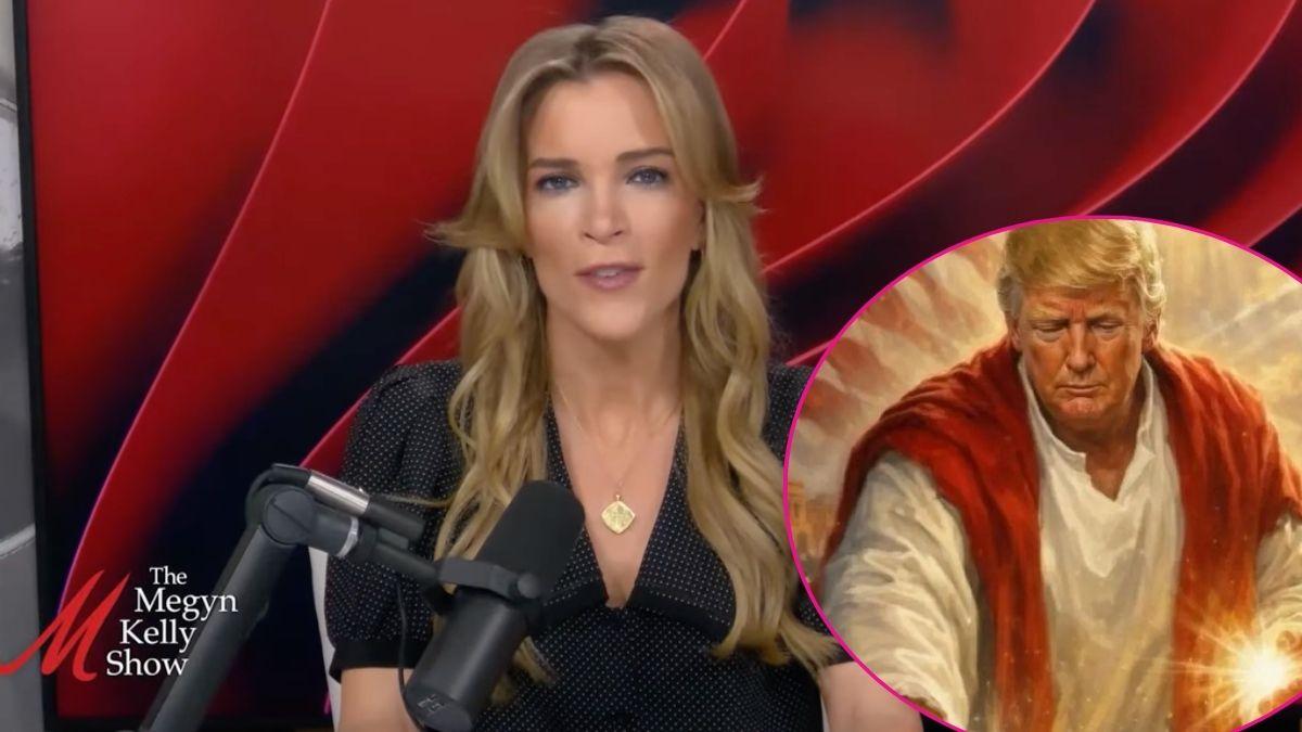 Composite photo of Megyn Kelly and Donald Trump