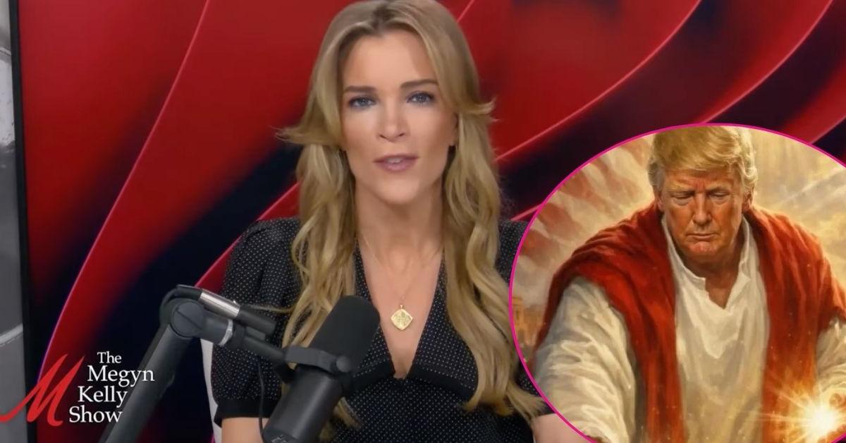 Megyn Kelly Blasts 'Inappropriate' Donald Trump for Portraying Himself as Jesus: 'He's Getting So Desperate for Attention'