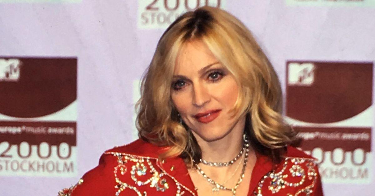 image of At the GLAAD Media Awards, Madonna was honored with the Advocate for Change Award for her long-standing LGBTQ advocacy.