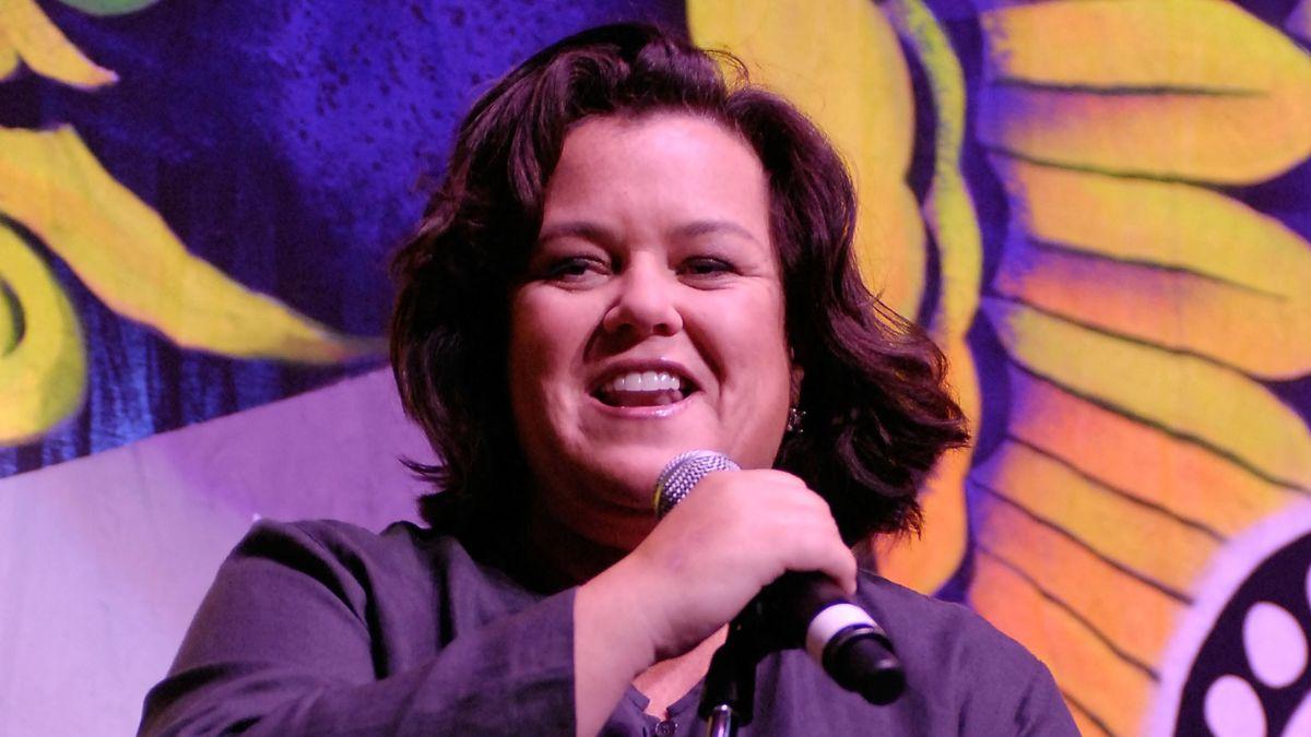 Image of Rosie O’Donnell’s return to late-night television highlighted her public feud with Donald Trump.