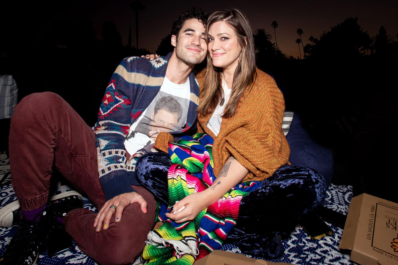 darren criss mia swier cinespia screening the big lebowski