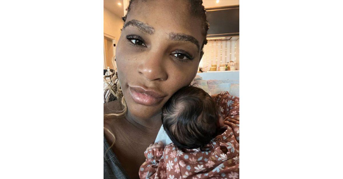 Serena Williams looks relaxed as she enjoys 'day on the farm' with