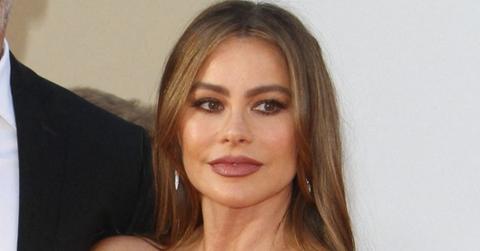 sofia vergara cleavage new years eve paris challenging photos