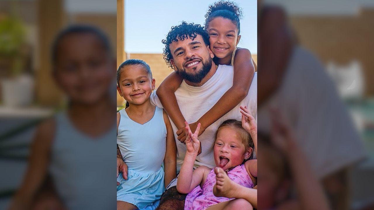 Image of Cory saying his daughters will remain his priority.