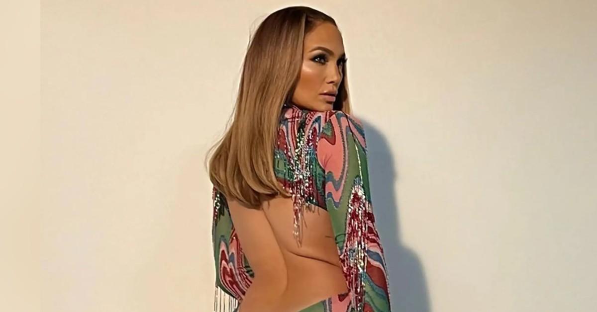 Jennifer Lopez, 53, shows off her abs while modeling colorful bras