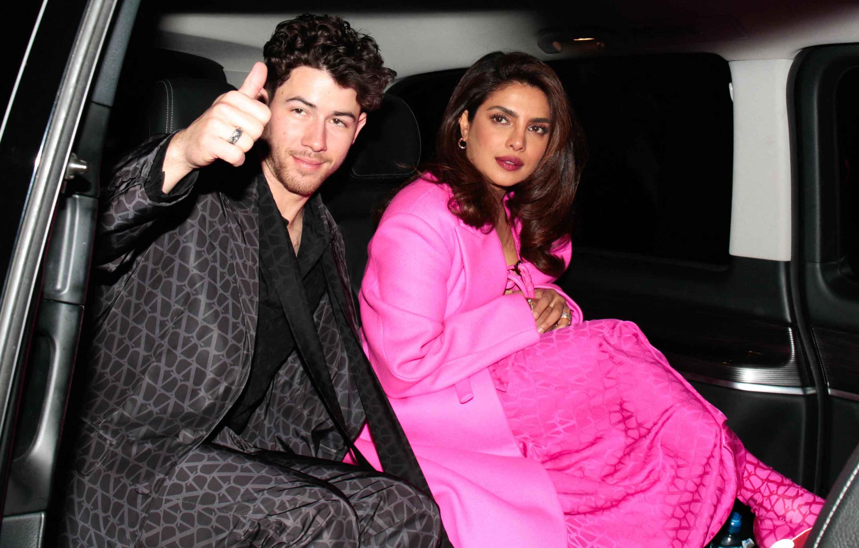 nick jonas and wife priyanka chopra on the run in paris