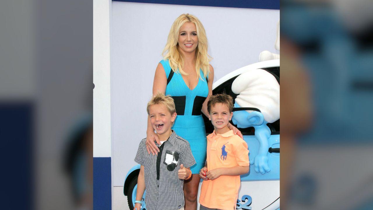 image of Spears strengthened her relationship with her sons while focusing on her well-being.