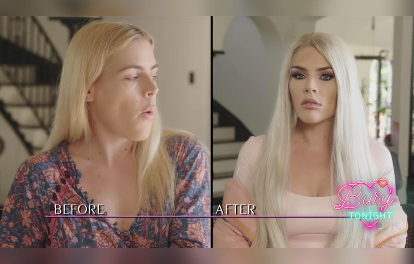 Busy Philipps Dresses Up As Kim Kardashian On Busy Tonight Watch(01)