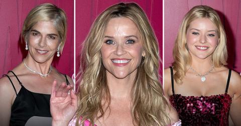 Split Image of Selma Blair, Reese Witherspoon and Lexi Minetree.