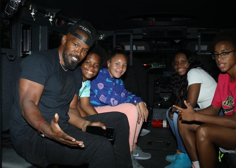 jamie foxx with friends health crisis