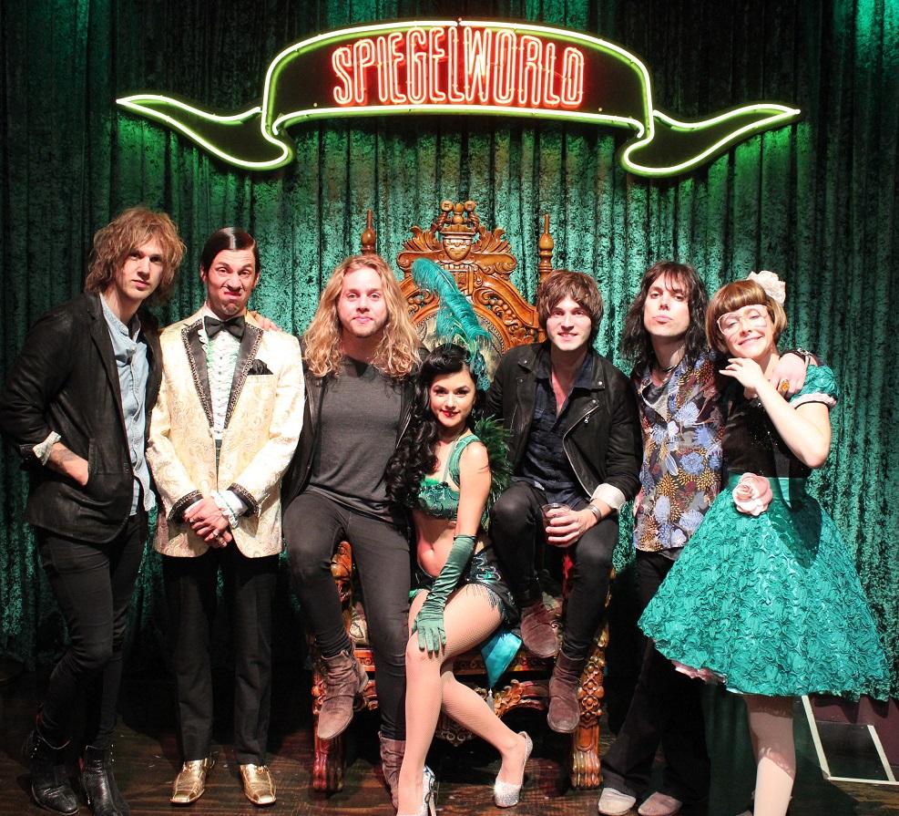 The Struts attend ABSINTHE at Caesars Palace on 11.12.15_credit Joseph Sanders and Spiegelworld