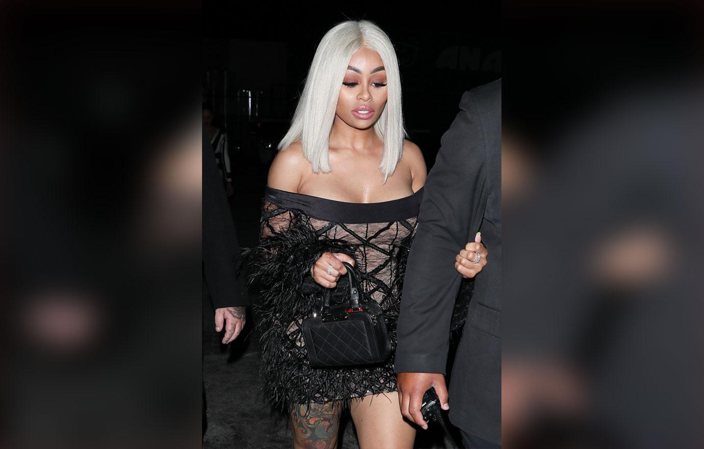 Blac chyna sheer dress